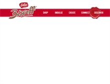 Tablet Screenshot of biscoff.com